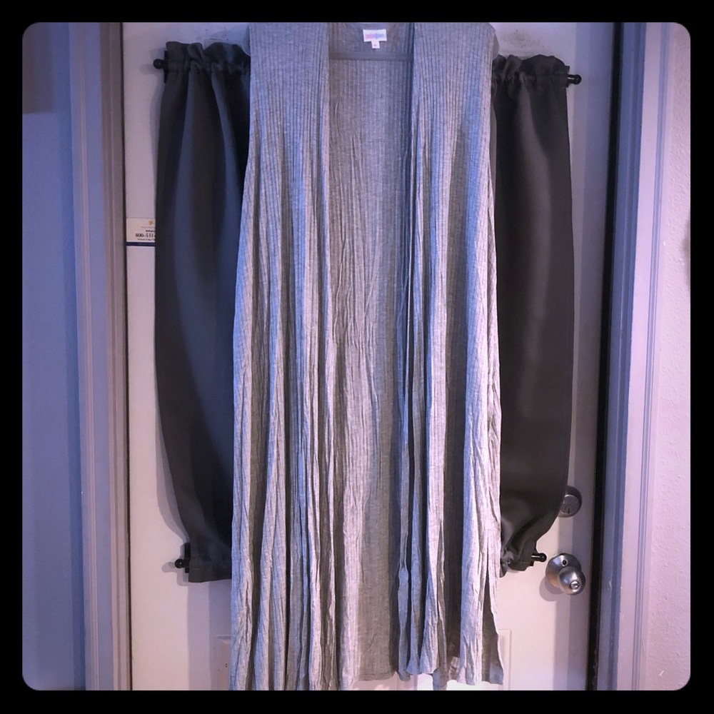 NWT! LuLa Roe “joy” long duster vest. XL
